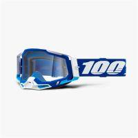 Маска 100% Racecraft 2 Goggle Blue / Clear Lens