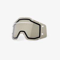 Линза 100% Forecast Dual Lens Bumps w/Mud Visor Smoke