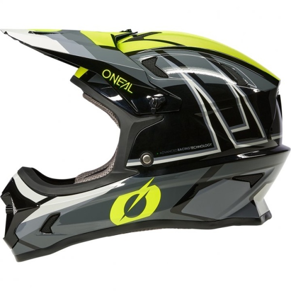 Шлем подростковый O'Neal SONUS Youth SPLIT V.23 black/neon yellow M (48/50 cm)