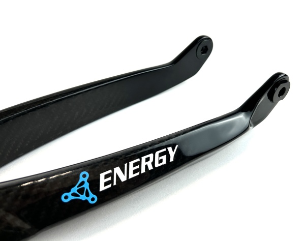 Вилка Energy BMX Race 20" 1 - 1/2, под 20 ось, карбон 3K Black Glossy