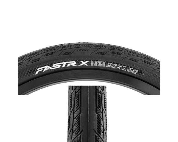 Покрышка BMX 20 x 1.6 Tioga Fastr-X BLK LBL